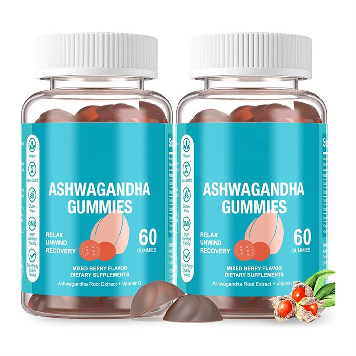Kẹo dẻo Ashwagandha Vitamin D3