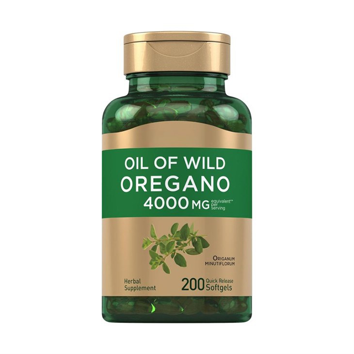Dầu của oregano hoang dã 4000mg Softgels