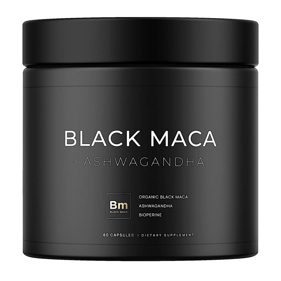 Black Maca Ashwagandha Bổ sung chế độ ăn uống tự nhiên