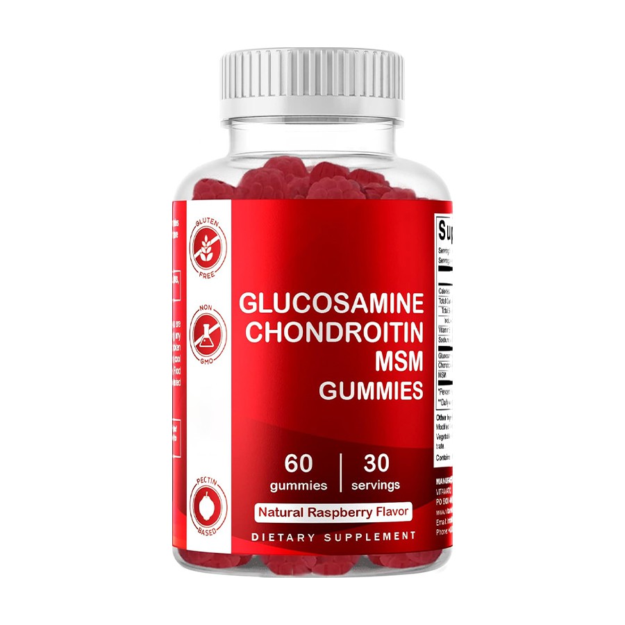 Glucosamine chondroitin msm gummies - Hỗ trợ khớp tự nhiên với hương vị tinh khiết, ngon