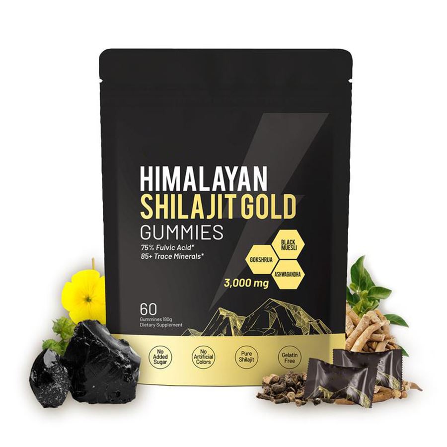 Himalaya Shilajit Gold Gummies Nature Health Elixir