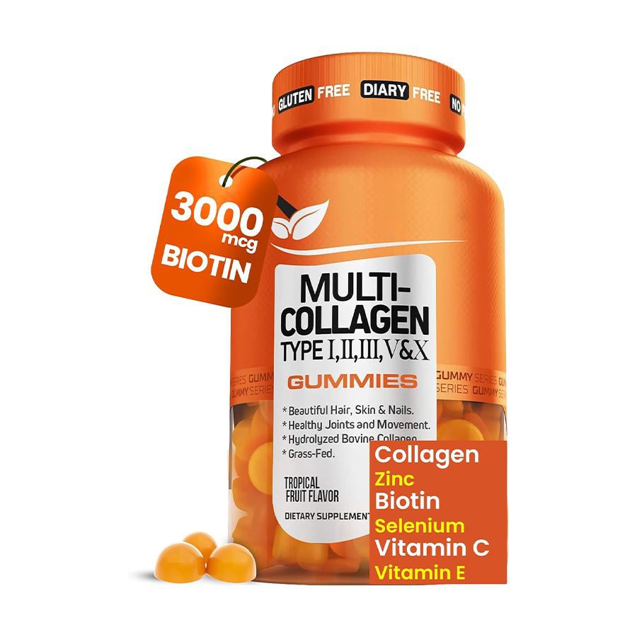 Multi-Collagen Type I, II, III, V, X Gummies đã được chứng minh về mặt lâm sàng