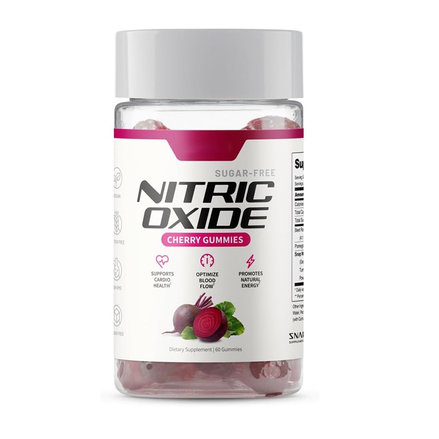 Nitric Oxide anh đào Gummies Nature hỗ trợ cho sức khỏe sức khỏe của tim