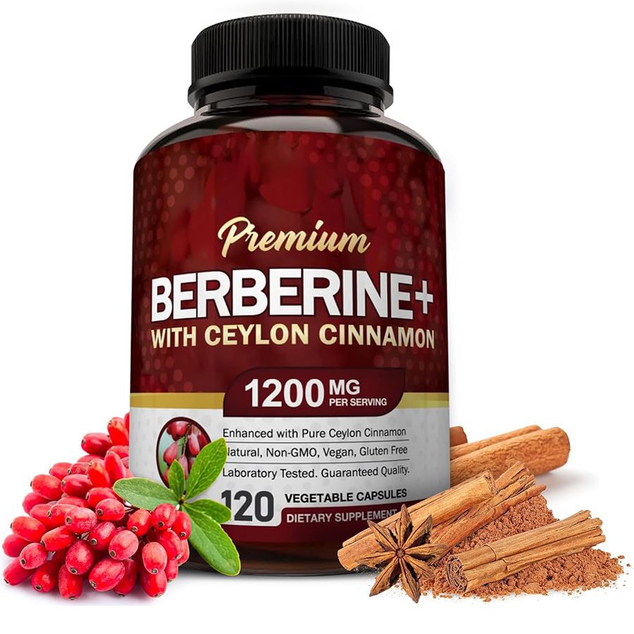 Premium Berberine với công thức hành động kép của Ceylon Cinnamon Nature cho sức khỏe toàn thân trao đổi chất
