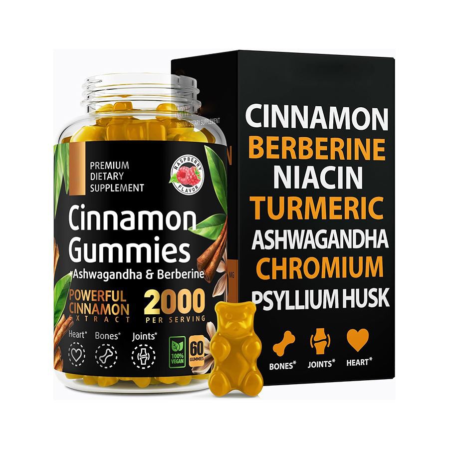 Hỗ trợ lượng đường trong máu của Nature Cinnamon Gummies cho cuộc sống sôi động