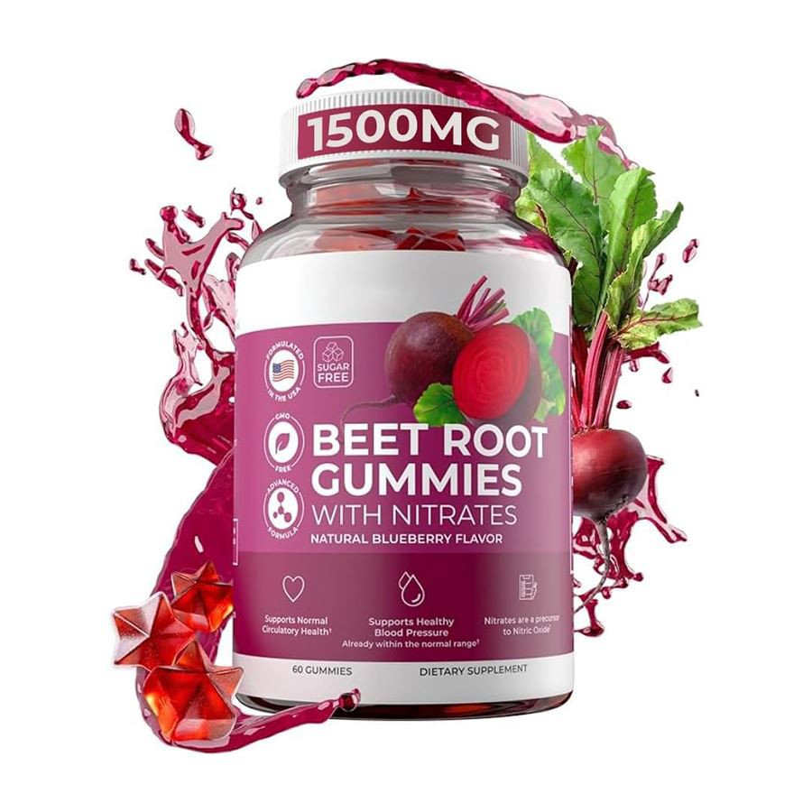PureMemium Beet Root Gummies với nitrat: sự tăng cường tự nhiên cho sức khỏe tuần hoàn