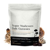 Super Nấm hàng ngày Gummies Nature Nature Mitchivormin cho não, sức sống miễn dịch