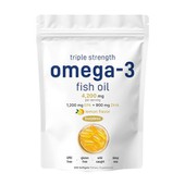 Dầu cá Omega 3 sức mạnh gấp ba lần bởi thành phần vi lượng Vitamin Angels