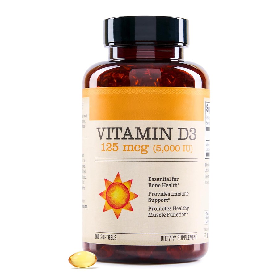 Vitamin D 3 5000 iu Liều lượng nắng hàng ngày của bạn cho sức khỏe toàn diện
